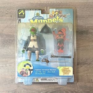 Palisades Muppets Series 7 Captain Abraham Smollet Kermit Action Figure